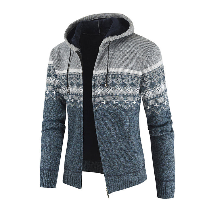 Damer modern stickad jacka Mirla-Eva Jonsson