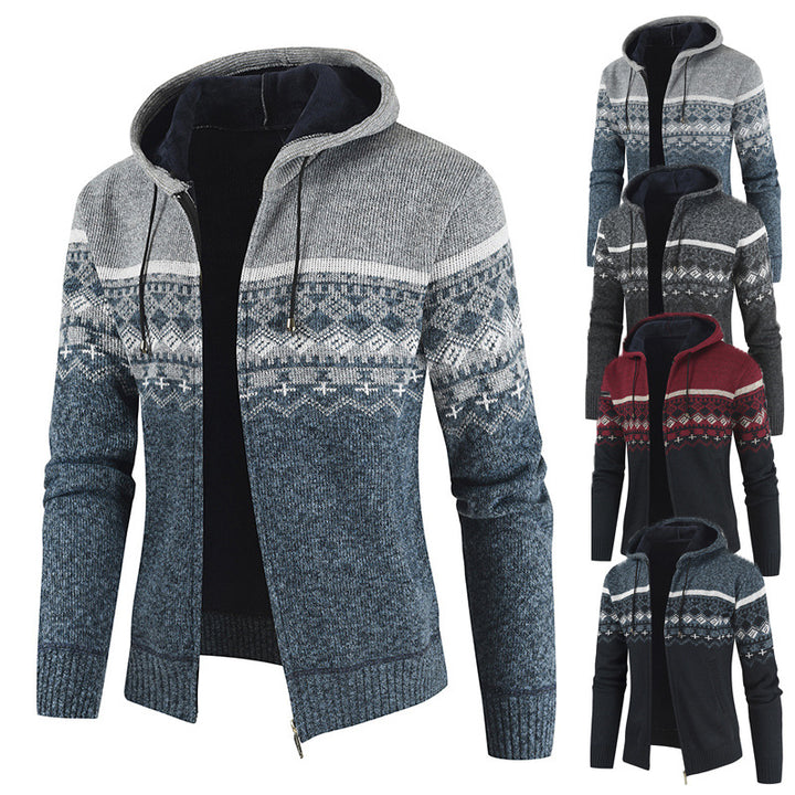 Damer modern stickad jacka Mirla-Eva Jonsson