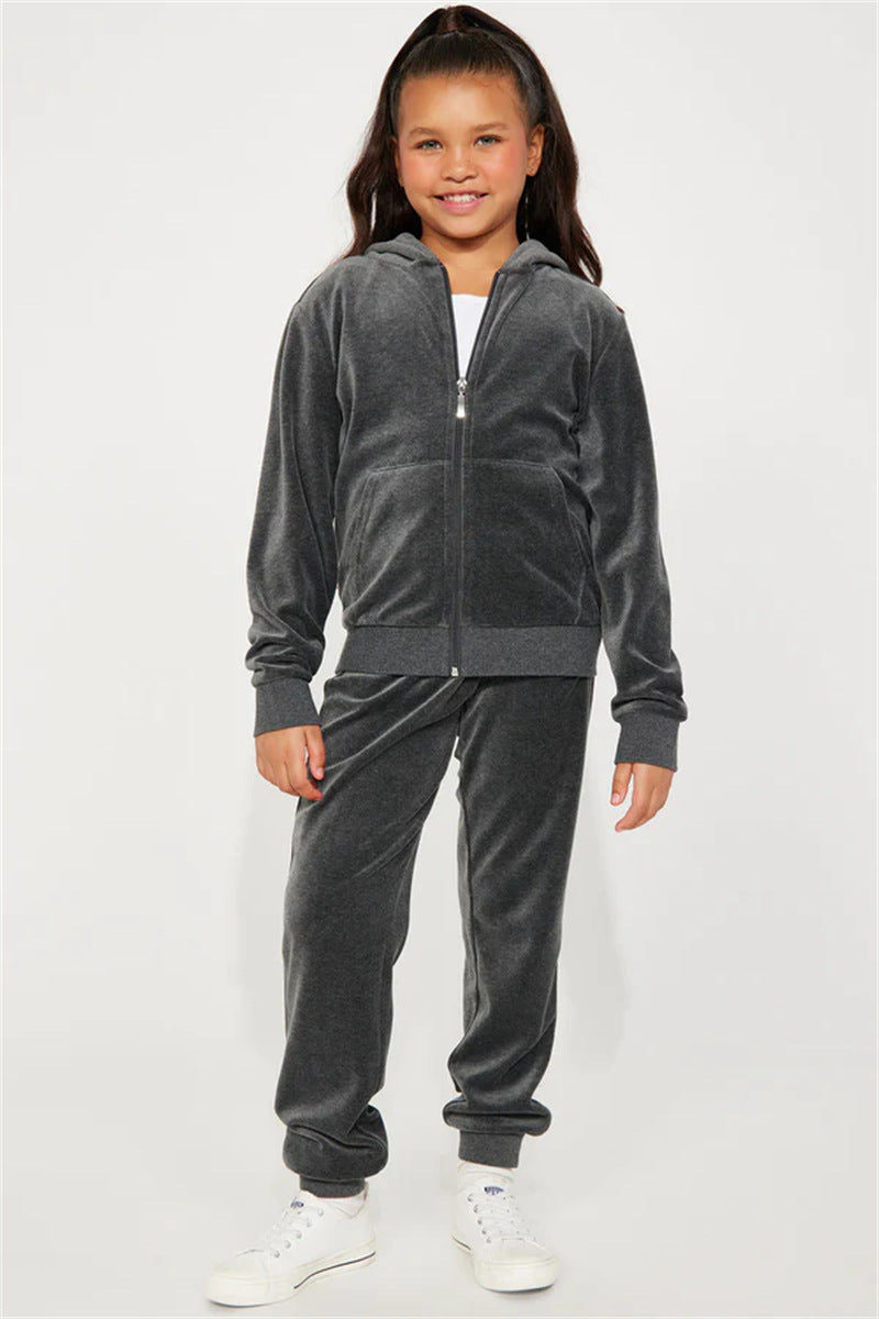 Damer modernt loungewear-set i mysigt fleece Mirla-Eva Jonsson