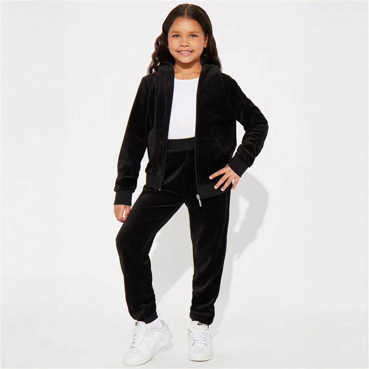 Damer modernt loungewear-set i mysigt fleece Mirla-Eva Jonsson