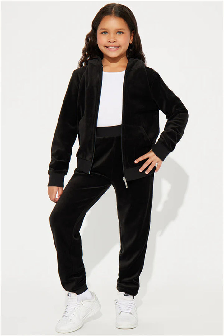 Damer modernt loungewear-set i mysigt fleece Mirla-Eva Jonsson