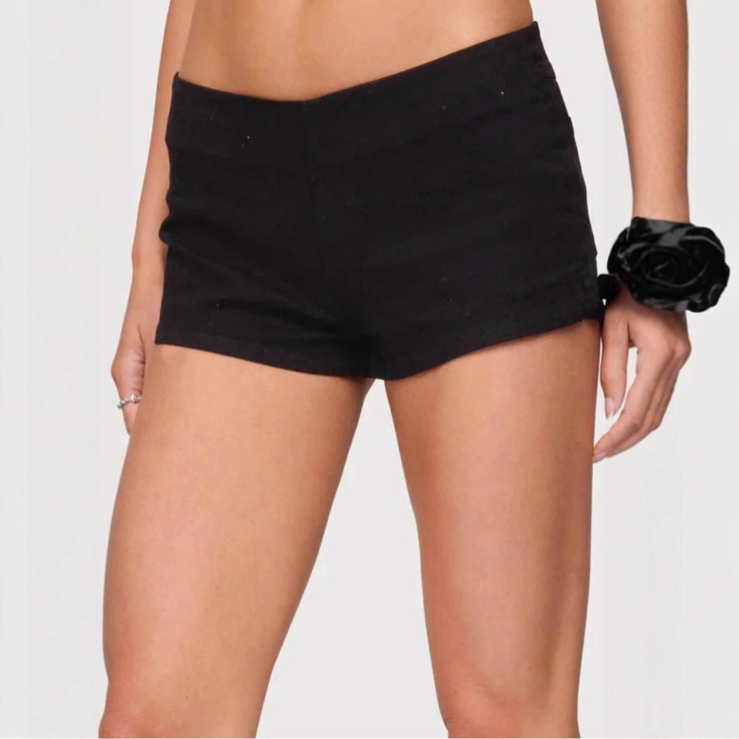 Damer modernt randigt crop-top med lös passform och avslappnad stil Mirla-Eva Jonsson