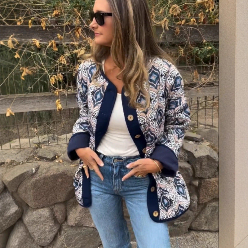 Damer modetrend bomberjacka i etnostil Mirla-Eva Jonsson