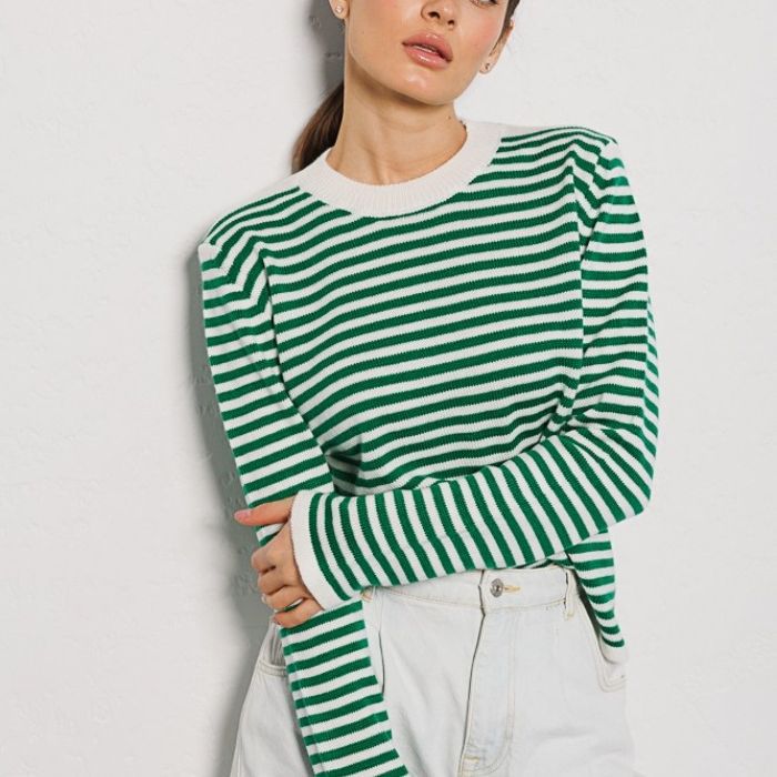 Damer modetrend randig tröja Mirla-Eva Jonsson