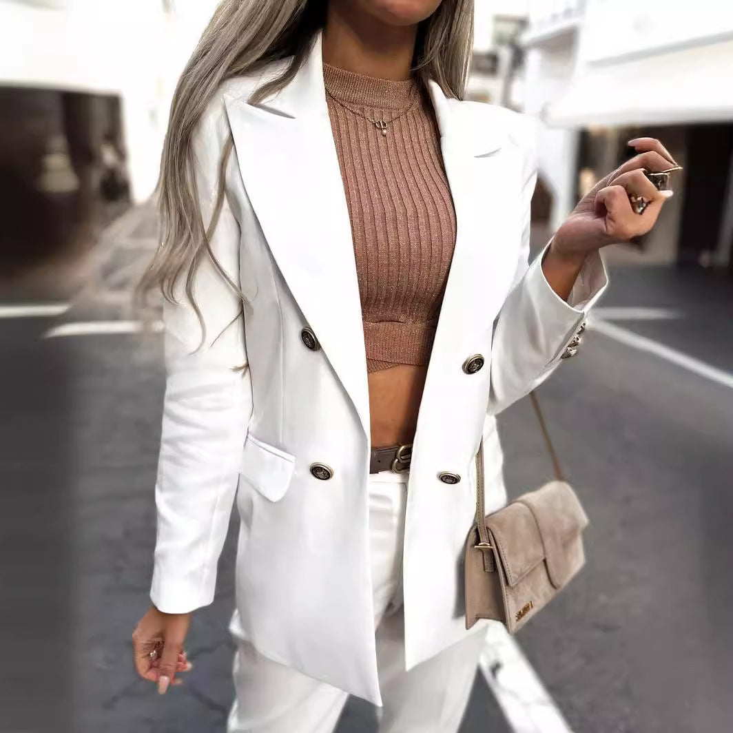 Damer modig blazer med dubbel knapprad Mirla-Eva Jonsson