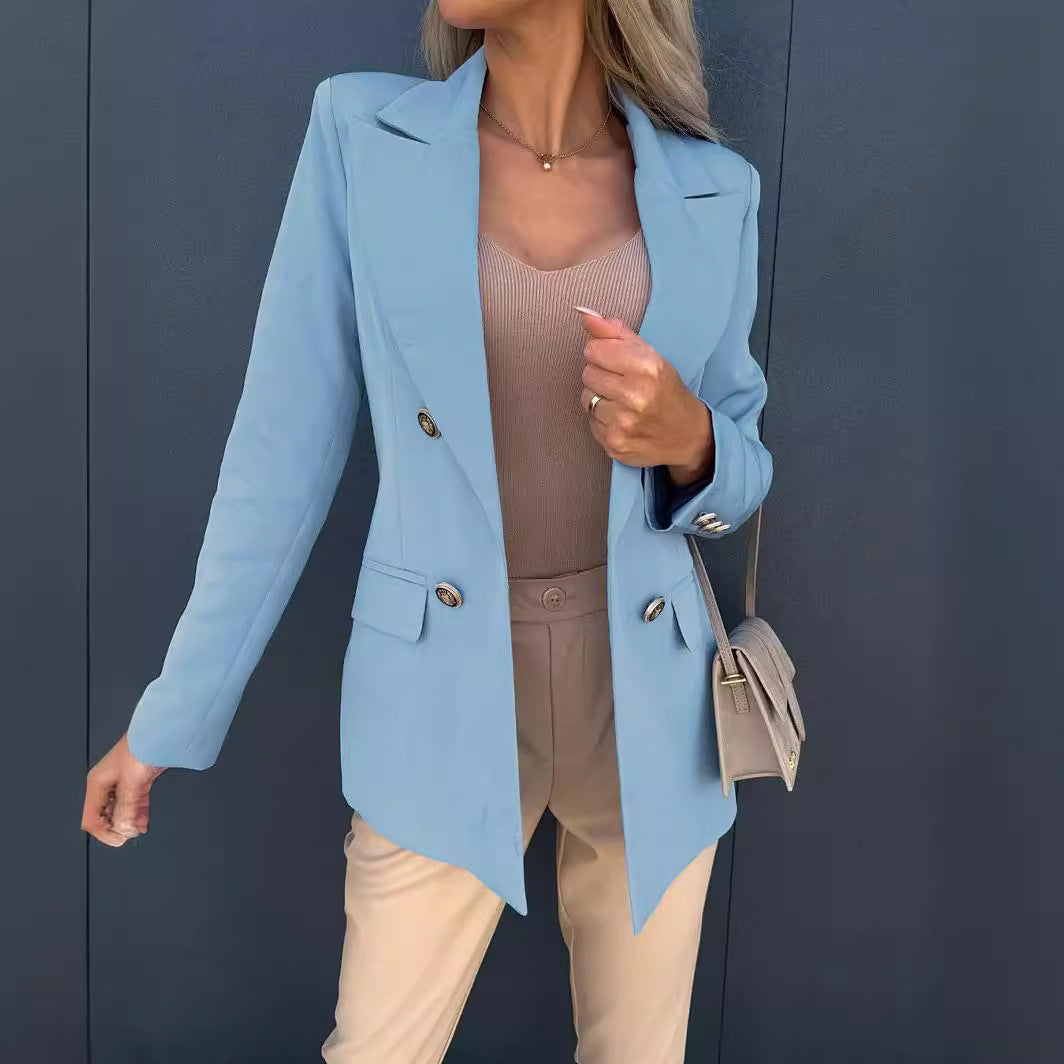 Damer modig blazer med dubbel knapprad Mirla-Eva Jonsson
