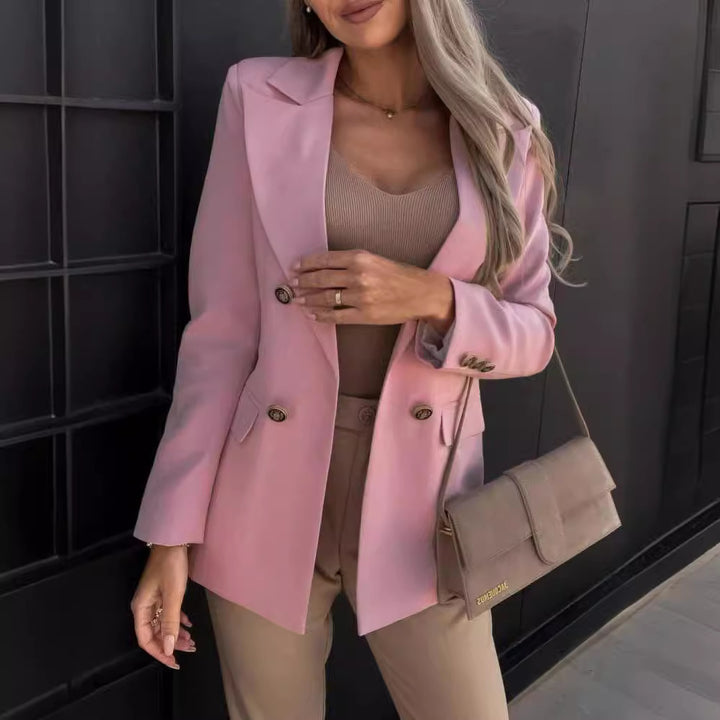 Damer modig blazer med dubbel knapprad Mirla-Eva Jonsson
