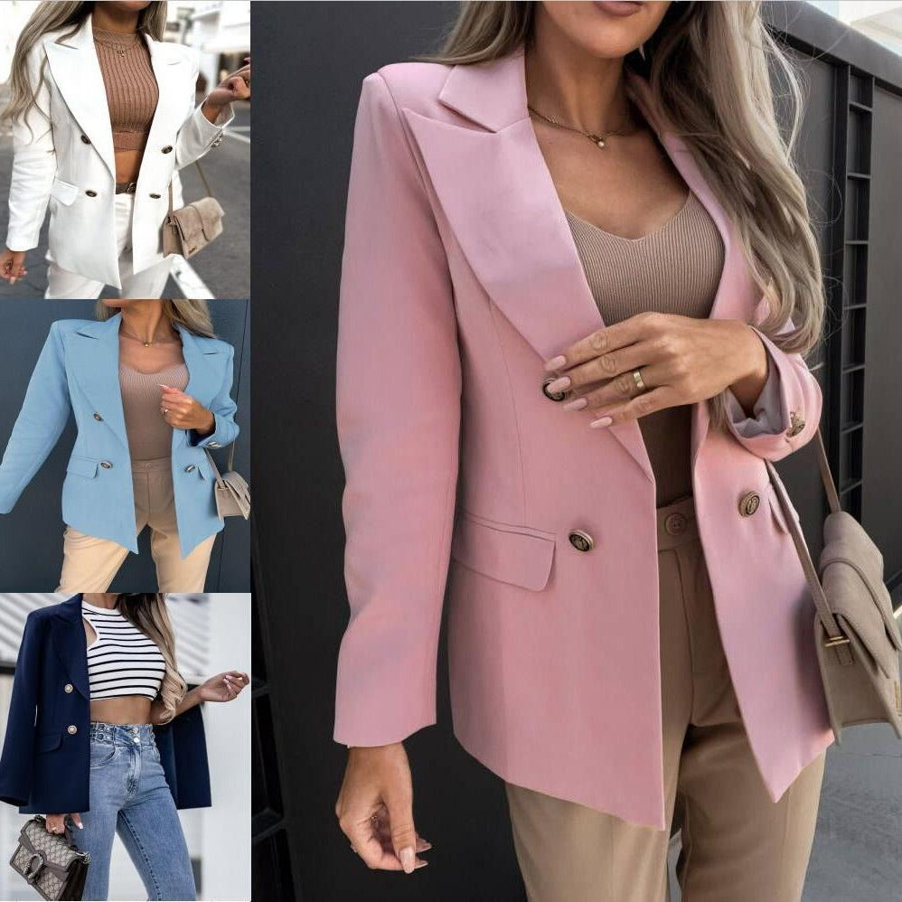 Damer modig blazer med dubbel knapprad Mirla-Eva Jonsson