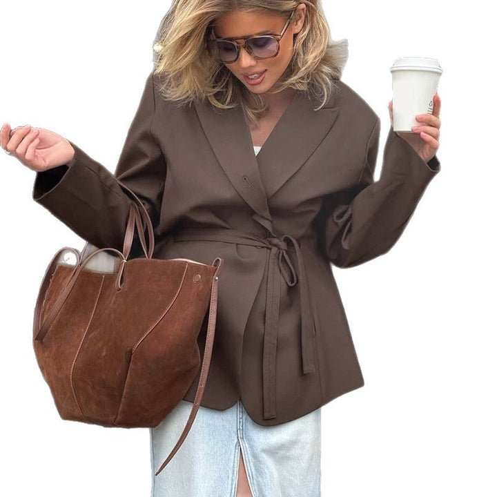 Damer modig, figursydd blazer Mirla-Eva Jonsson