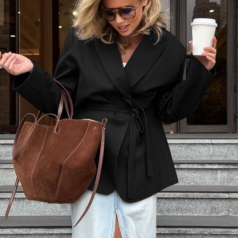 Damer modig, figursydd blazer Mirla-Eva Jonsson
