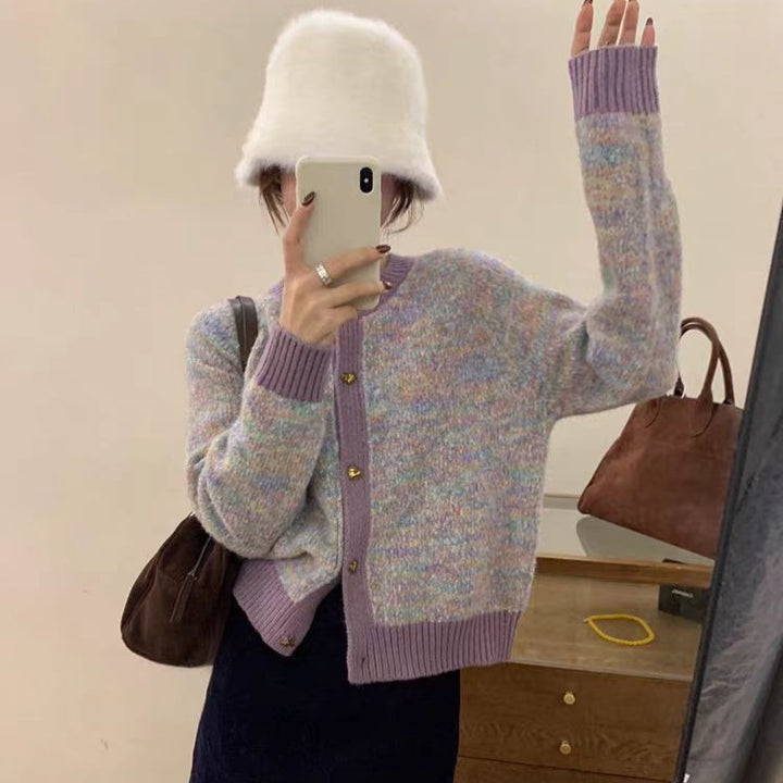 Damer modig kavaj med hjärtknappar och ribbade muddar Mirla-Eva Jonsson