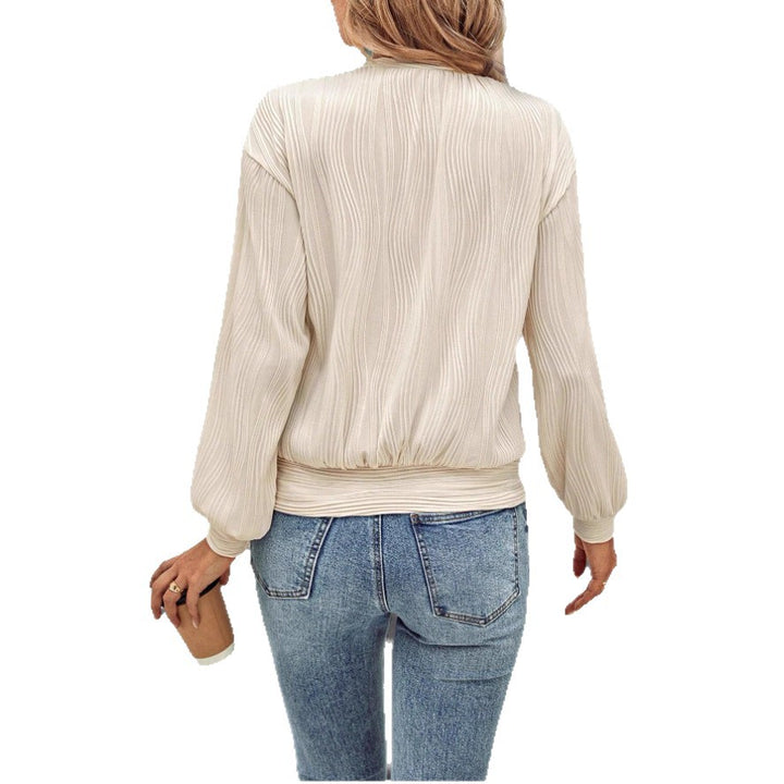 Damer modig struktur-sweatshirt Mirla-Eva Jonsson