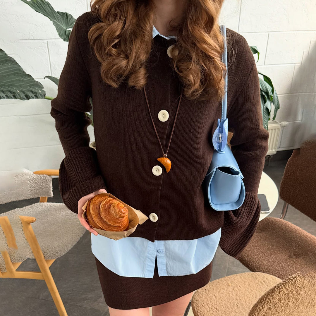 Damer modiga cardigan med utstickande ärmar Mirla-Eva Jonsson