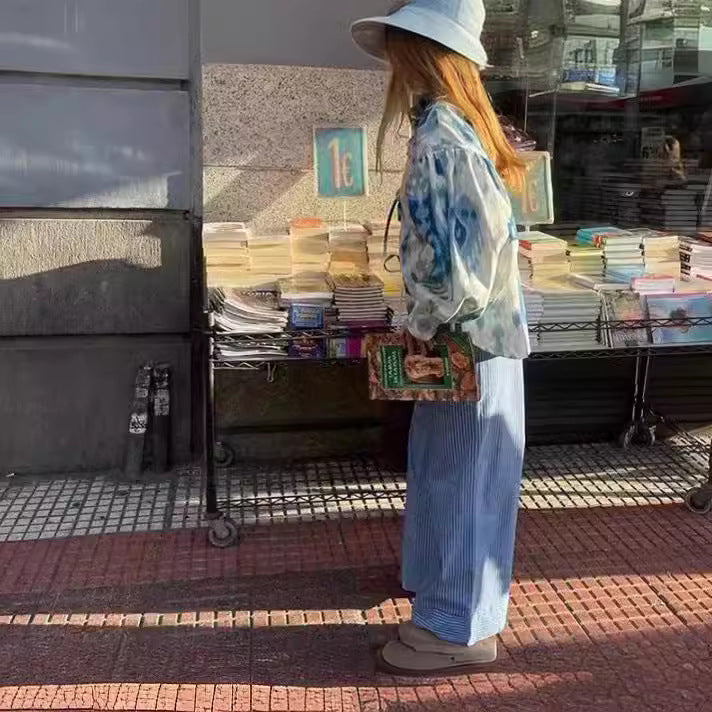 Damer modisch halvärmad blus med voluminösa ärmar Eva Jonsson-Eva Jonsson