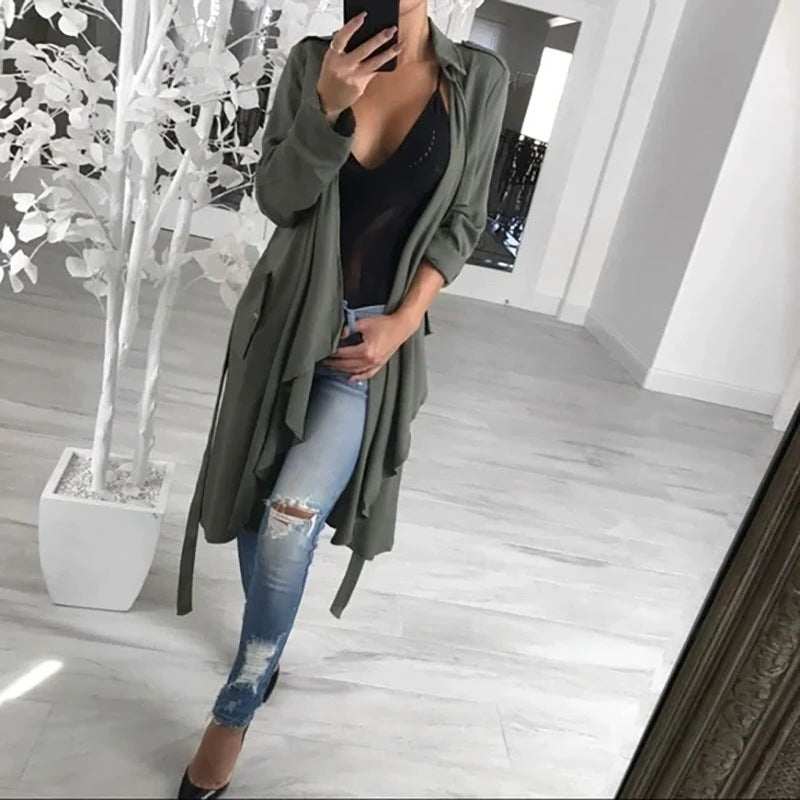 Damer modisch trenchcoat Mirla-Eva Jonsson