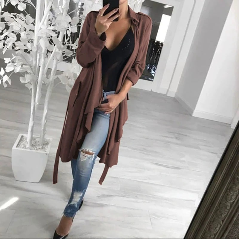 Damer modisch trenchcoat Mirla-Eva Jonsson