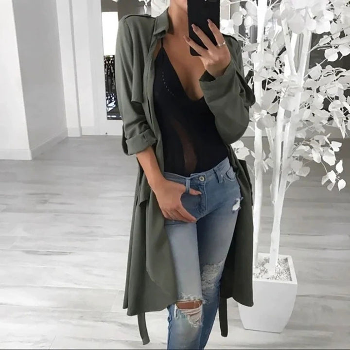 Damer modisch trenchcoat Mirla-Eva Jonsson