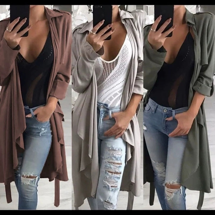 Damer modisch trenchcoat Mirla-Eva Jonsson