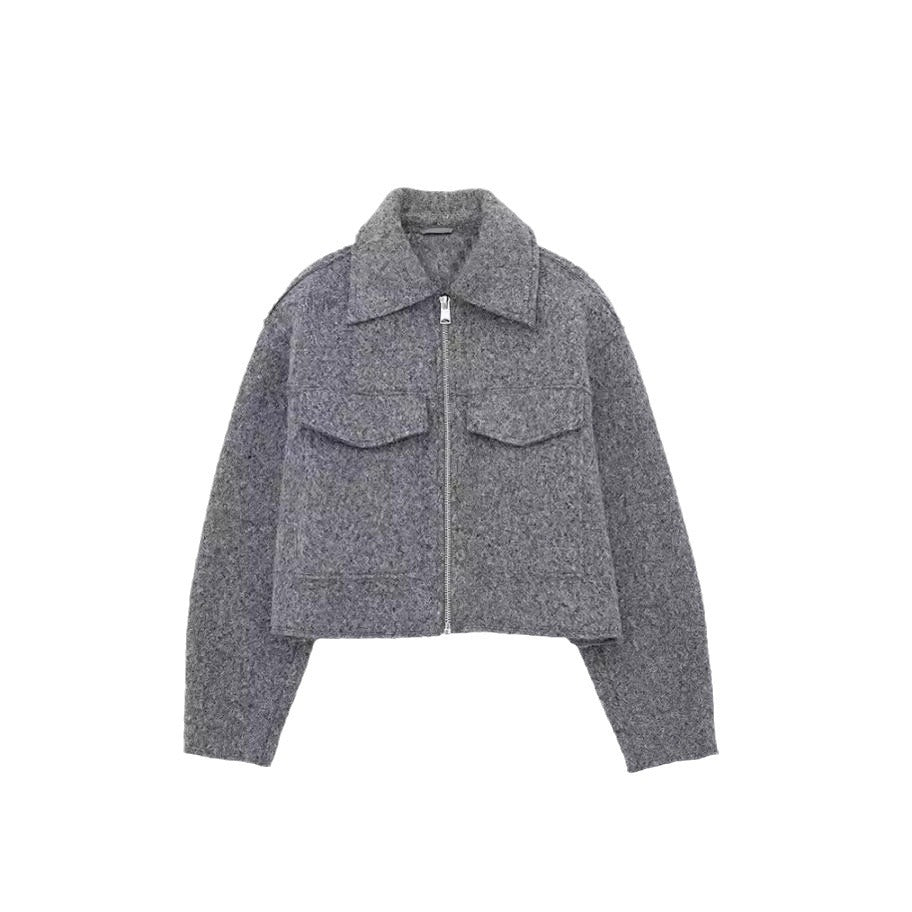 Damer modische cropped Ulljacka Mirla-Eva Jonsson