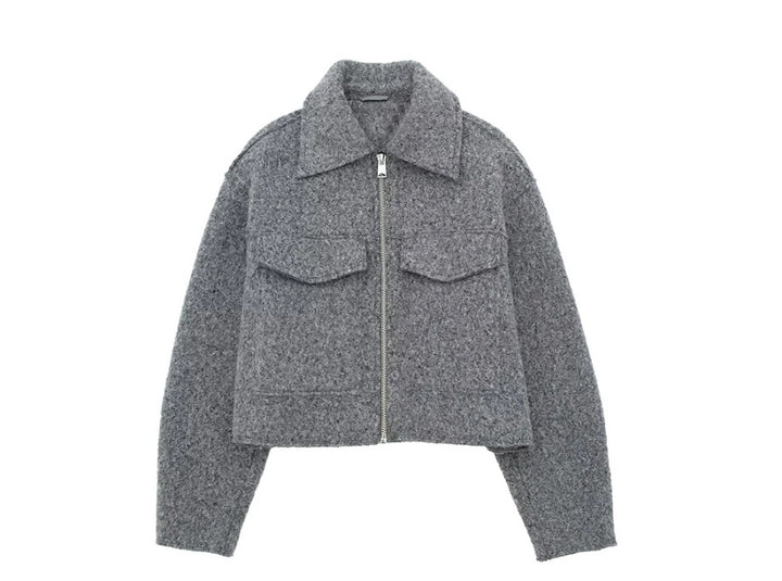 Damer modische cropped Ulljacka Mirla-Eva Jonsson