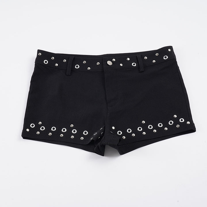 Damer modiska shorts med metallöglor Mirla-Eva Jonsson