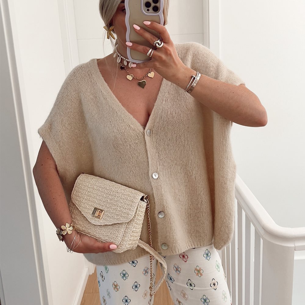 Damer mysig cardigan Mirla-Eva Jonsson