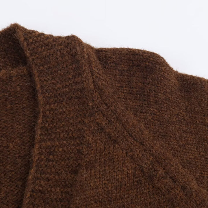 Damer mysig cardigan med knappar Eva Jonsson-Eva Jonsson