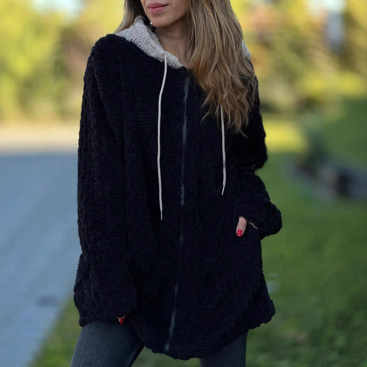 Damer mysig fleecejacka Mirla-Eva Jonsson
