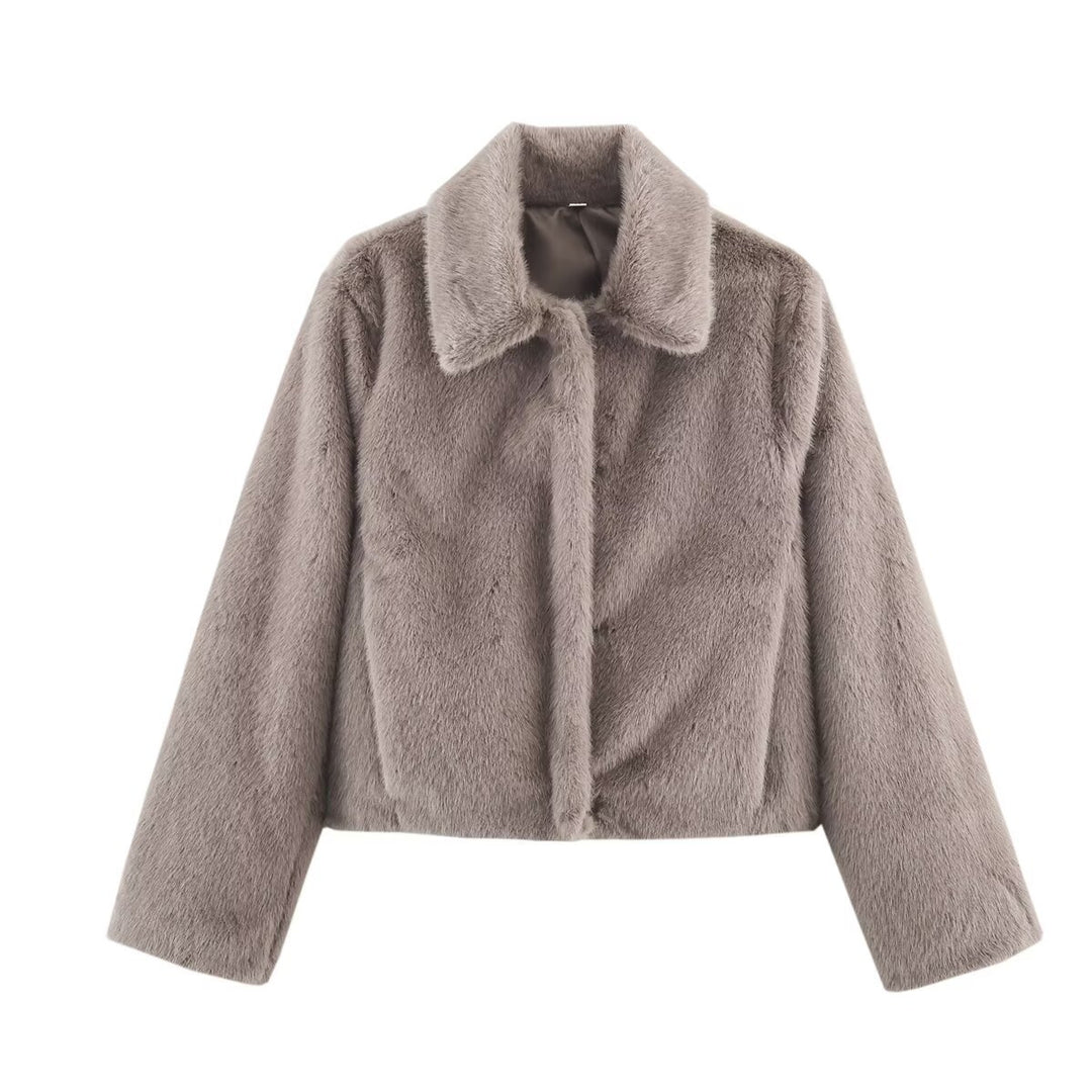 Damer mysig fuskpälsjacka Mirla-Eva Jonsson