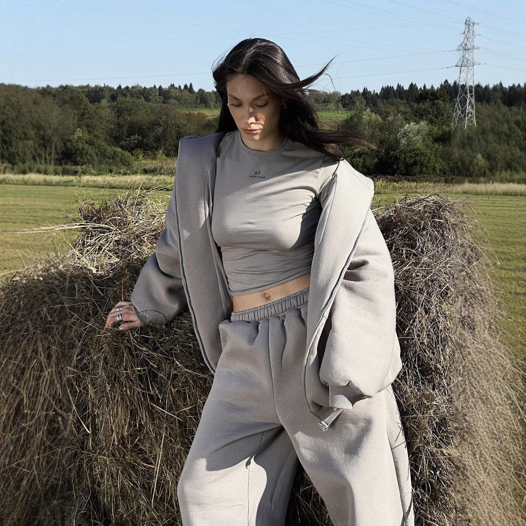 Damer mysig hoodiejacka Mirla-Eva Jonsson