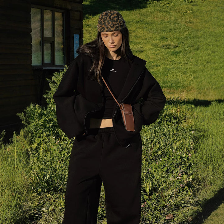 Damer mysig hoodiejacka Mirla-Eva Jonsson