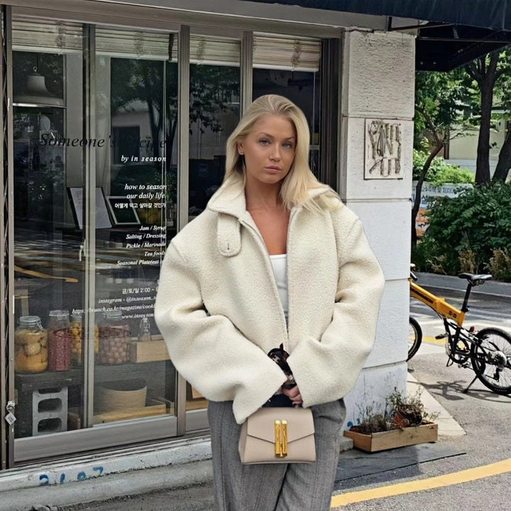 Damer mysig och stilig kort jacka Mirla-Eva Jonsson