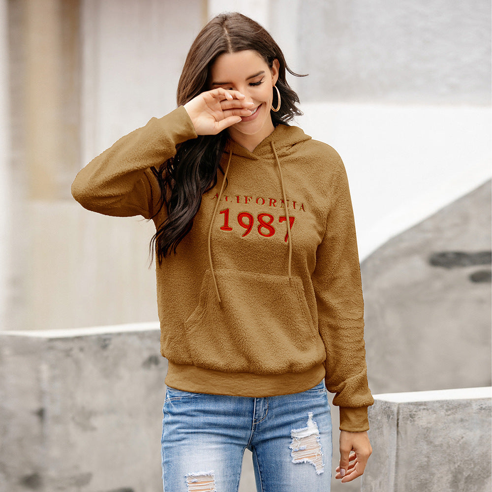 Damer mysig oversized hoodie Eva Jonsson-Eva Jonsson