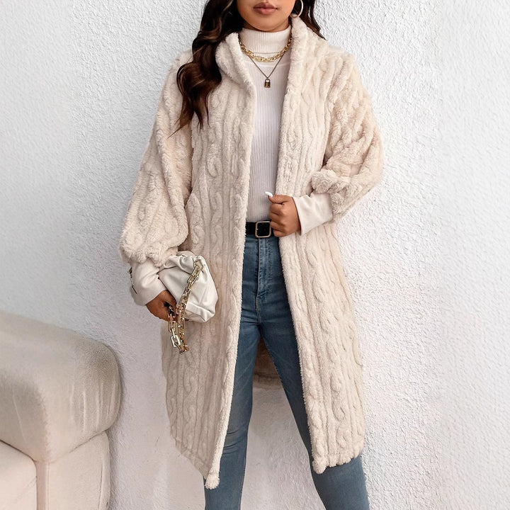 Damer mysig oversized teddy-kappa Mirla-Eva Jonsson