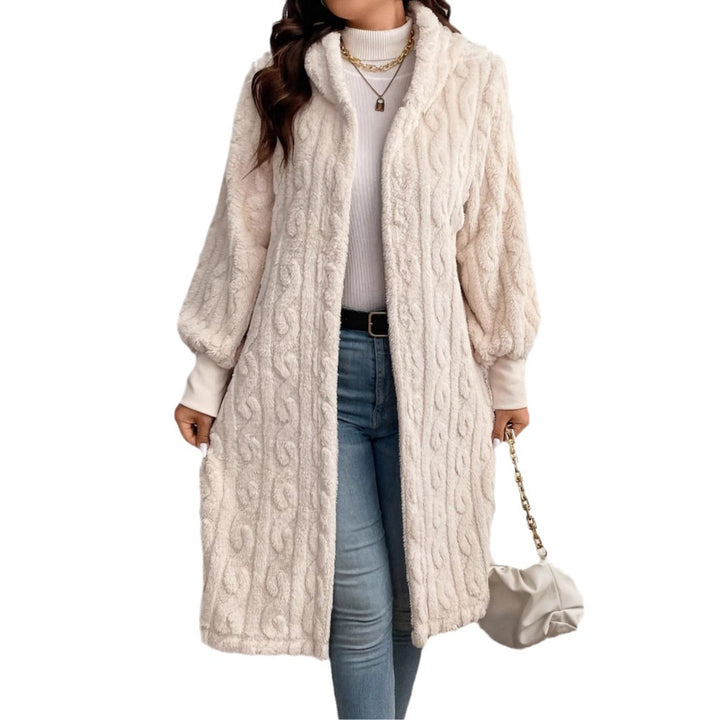 Damer mysig oversized teddy-kappa Mirla-Eva Jonsson