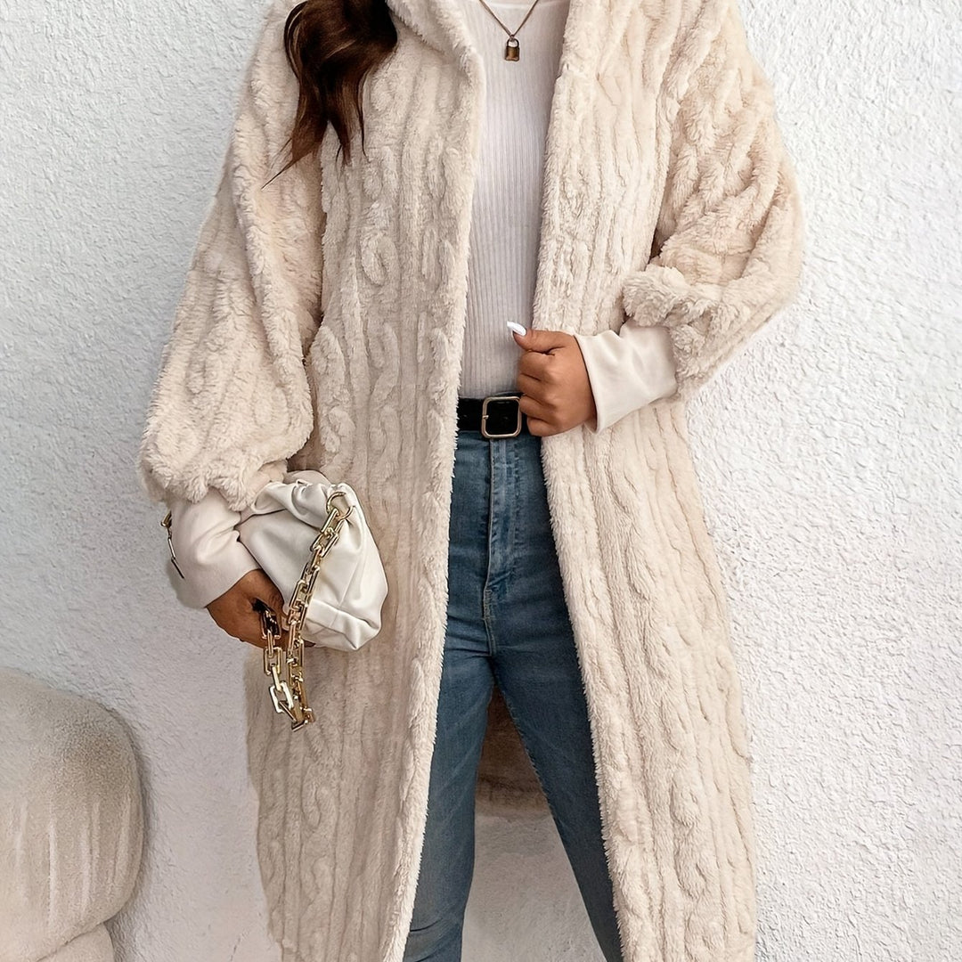 Damer mysig oversized teddy-kappa Mirla-Eva Jonsson