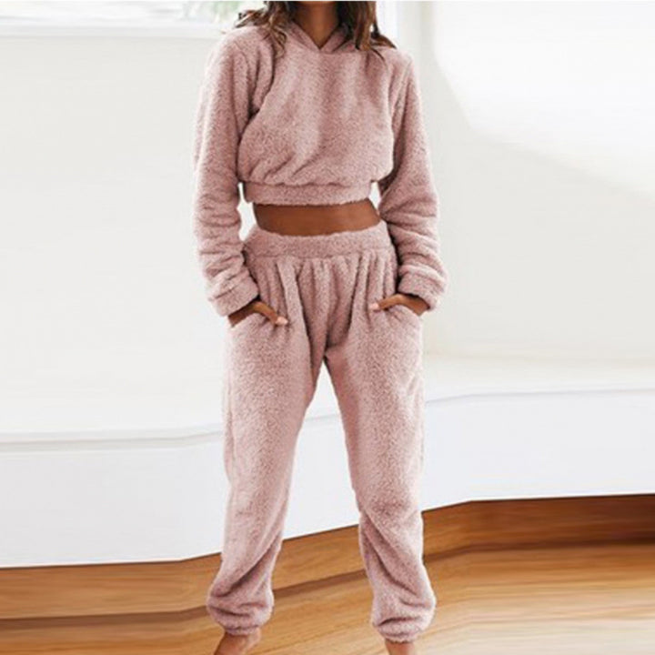 Damer mysigt lounge-set i mjukt fleece Mirla-Eva Jonsson