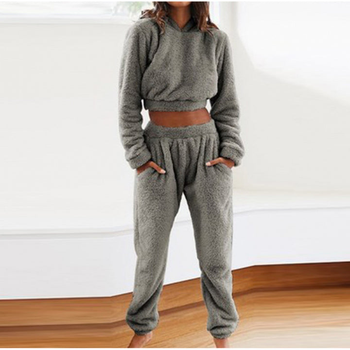 Damer mysigt lounge-set i mjukt fleece Mirla-Eva Jonsson