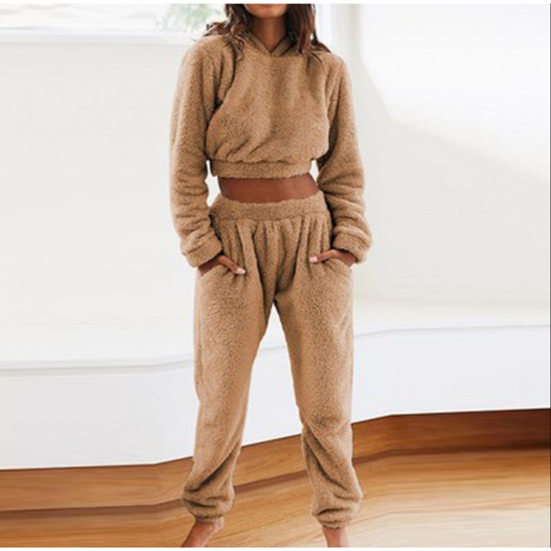 Damer mysigt lounge-set i mjukt fleece Mirla-Eva Jonsson