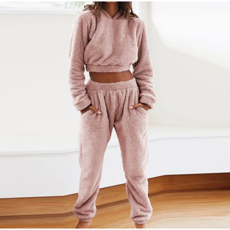 Damer mysigt lounge-set i mjukt fleece Mirla-Eva Jonsson