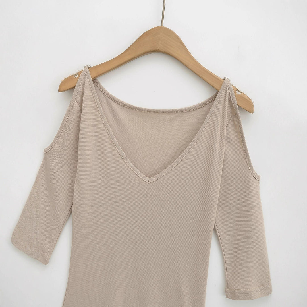 Damer off-shoulder V-hals topp Mirla-Eva Jonsson