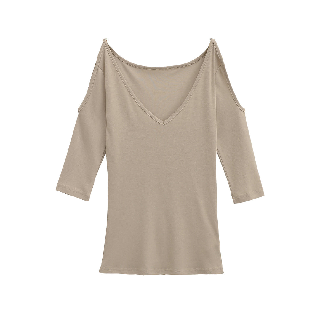 Damer off-shoulder V-hals topp Mirla-Eva Jonsson