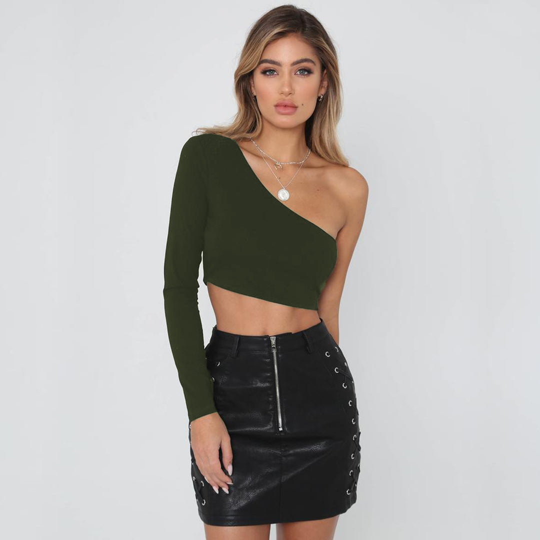 Damer off-shoulder crop top Mirla-Eva Jonsson