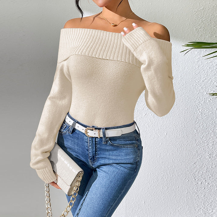 Damer off-shoulder tröja Mirla-Eva Jonsson