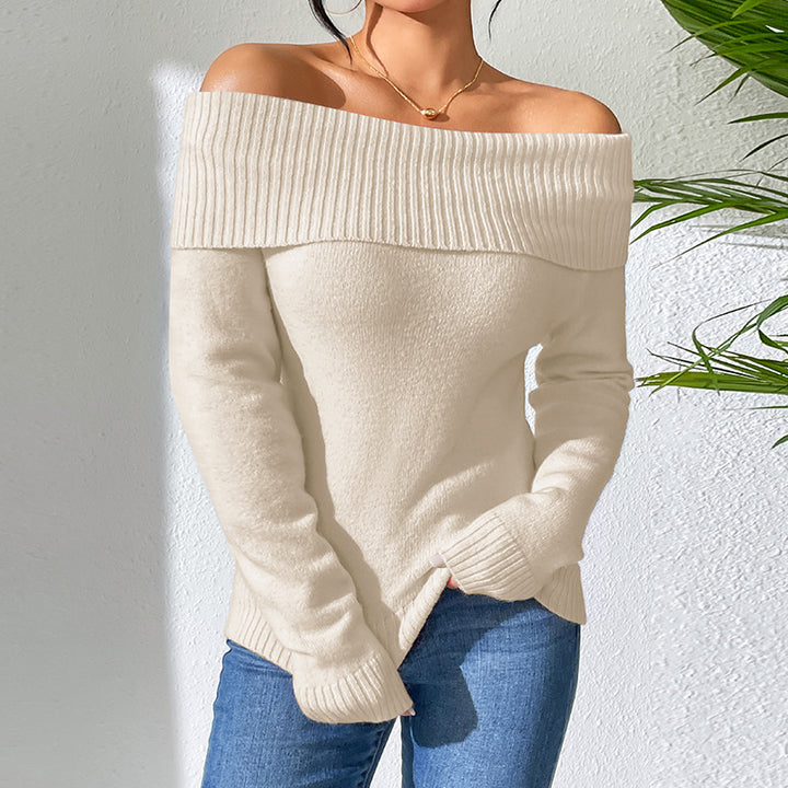 Damer off-shoulder tröja Mirla-Eva Jonsson