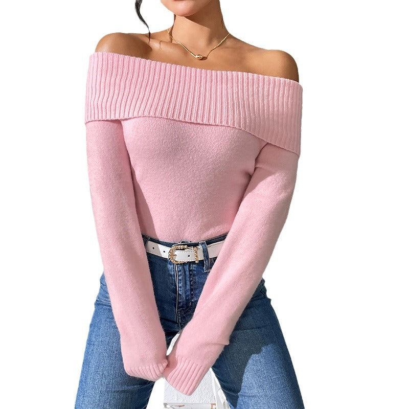Damer off-shoulder tröja Mirla-Eva Jonsson
