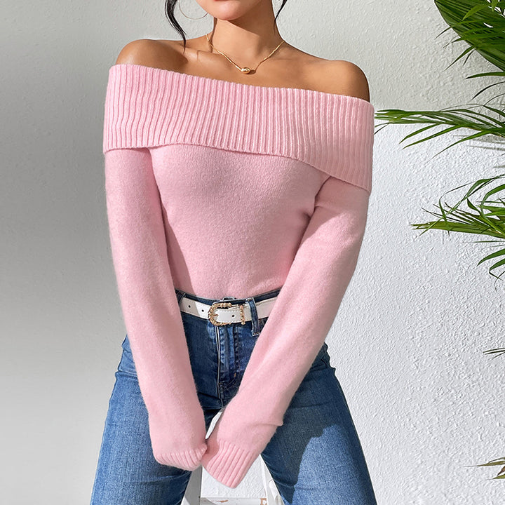 Damer off-shoulder tröja Mirla-Eva Jonsson