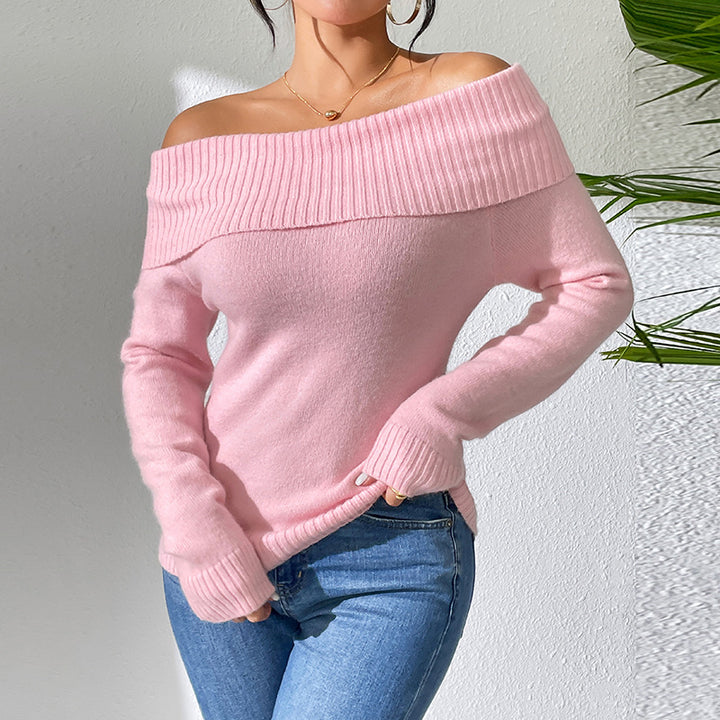 Damer off-shoulder tröja Mirla-Eva Jonsson