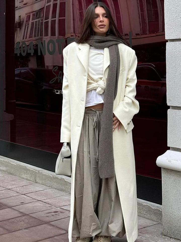 Damer överdimensionerad kappa med elegant skärning Mirla-Eva Jonsson