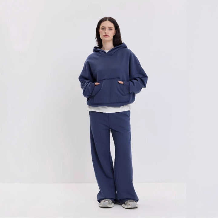 Damer oversize hoodie- och pösbyxa-set Mirla-Eva Jonsson